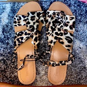 Forever 21 leopard sandals
